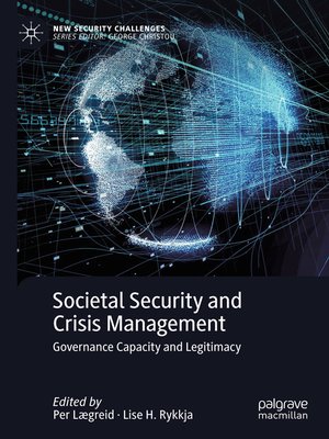 cover image of Societal Security and Crisis Management